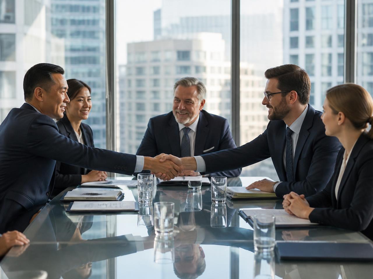 International business partners